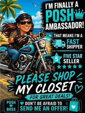 🎉I’m finally a Posh Ambassador!!! 🎉
